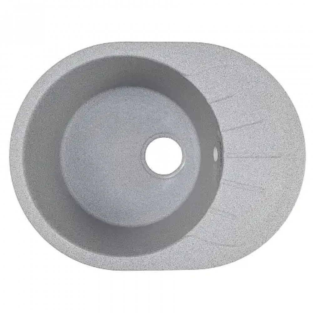 AZARIO кухонная мойка Canto (570x440x190) Серая (сифон)