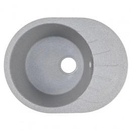 AZARIO кухонная мойка Canto (570x440x190) Серая (сифон)