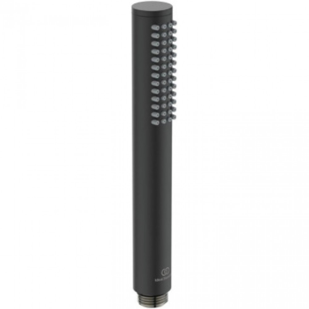 BC774XG IDEALRAIN Металлический ручной душ типа Stick, ограничение потока 8 л/мин, цельный металлический корпус, цилиндрический дизайн