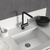 BC174XG CERALOOK Однорукоятковый смеситель для кухонной мойки с высоким трубчатым поворотным изливом, технология Blue Start®