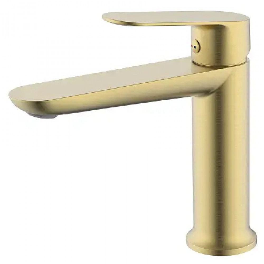 Alanti Cмеситель для раковины, золото матовое