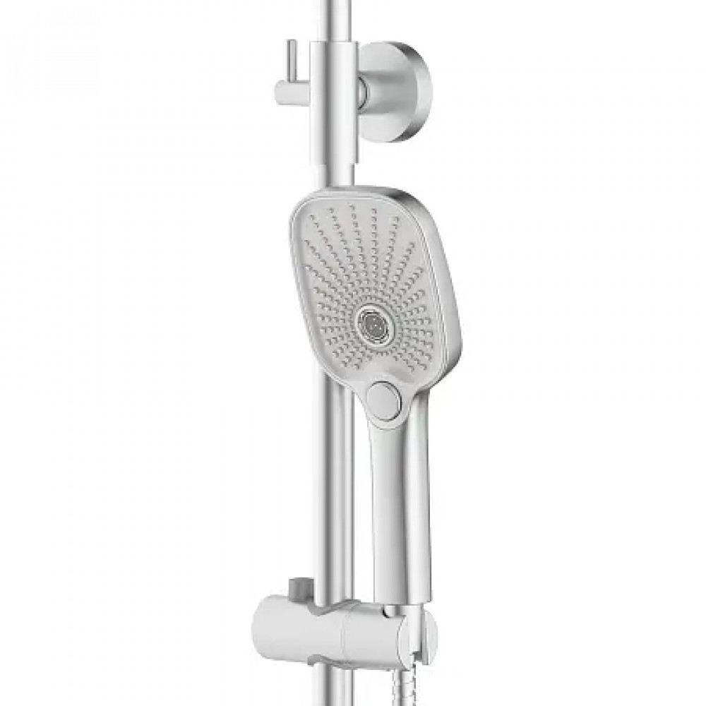 Alanti Душевая система с квадратным тропическим душем, сатин