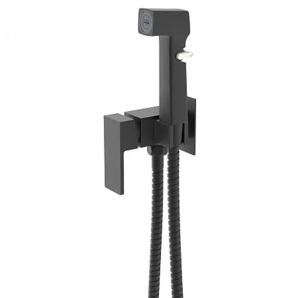 Graves Гигиенический душ со смесителем, черный матовый