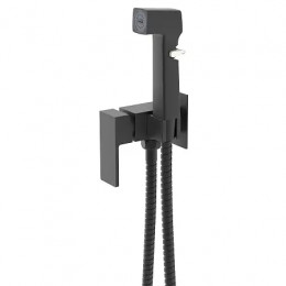 Graves Гигиенический душ со смесителем, черный матовый