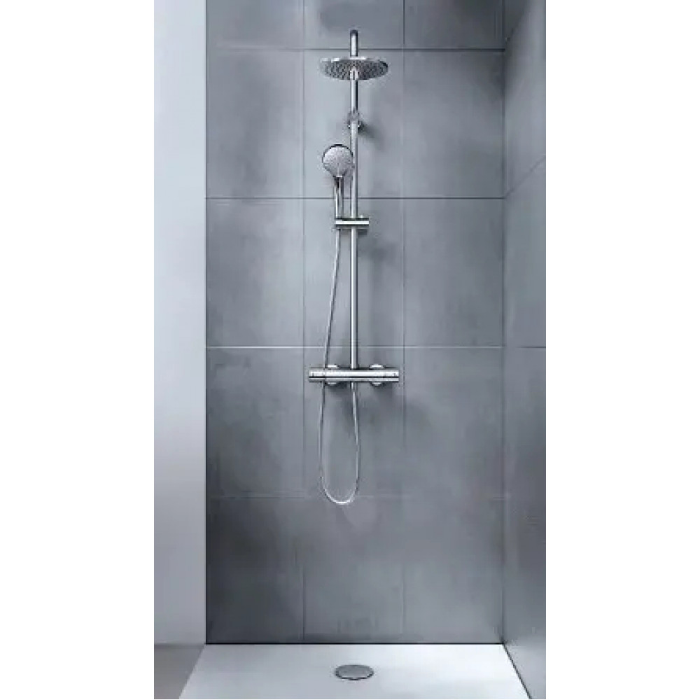 27185000 Croma 220 Showerpipe, душевая панель (с термостатом)