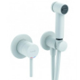 KLUDI BOZZ гигиен.набор - комплект, белый мат