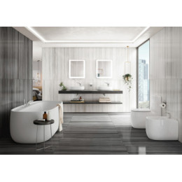 Z_BEYOND Раковина 585х455х160 мм, накладная, смесит.справа, б/перелива