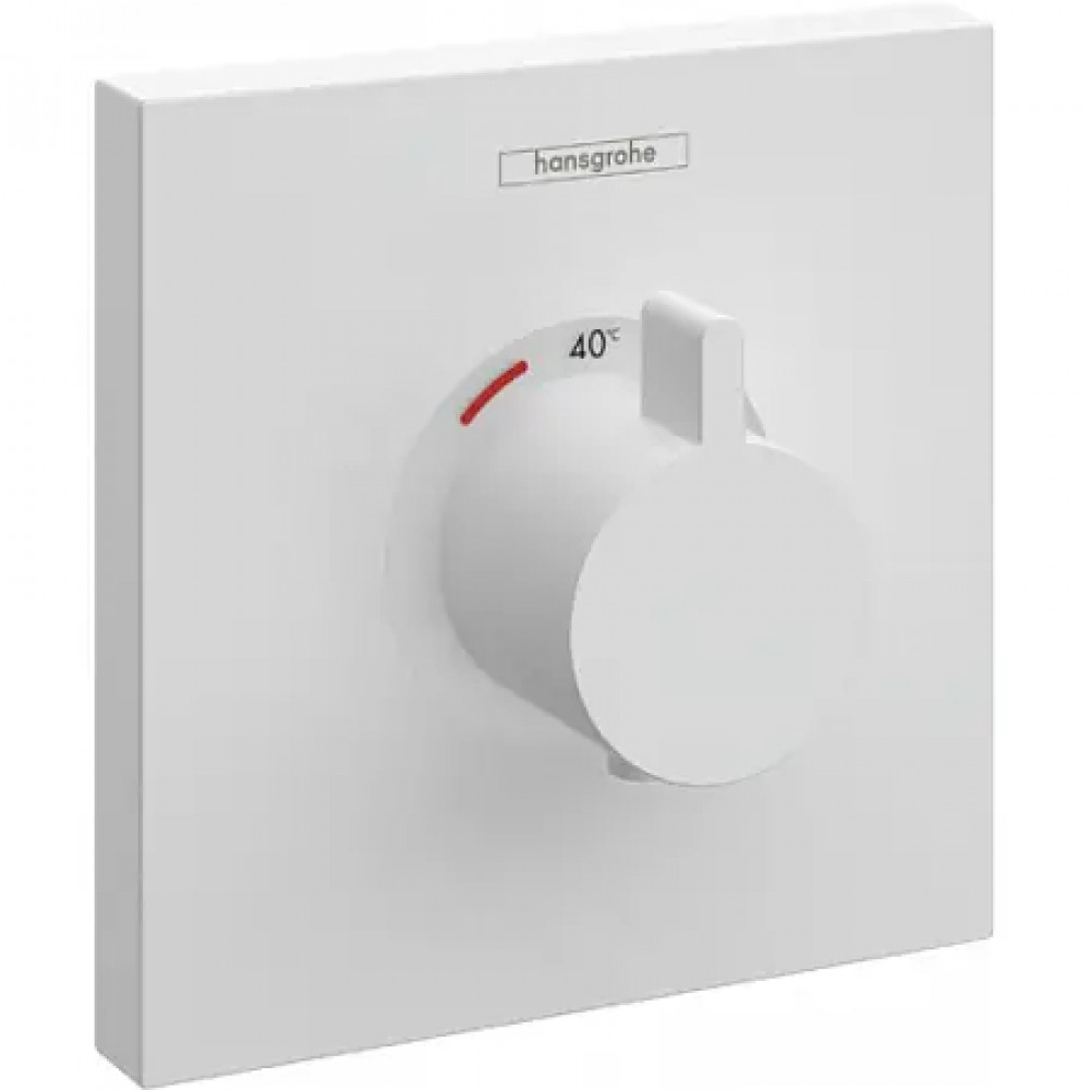 15760700 ShowerSelect Термостат ShowerSelect HighFlow, СМ, матовый белый