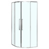 AZ-S43-100-CH-CL Душевое ограждение SHANGHAI ROD-100х100х195-CH-CL, прозрачное стекло 6 мм, профиль хром