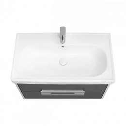 Ар-Деко 85/2 Тумба-умывальник Серый Кобальт БЕЗ Раковины Нео Классик 85