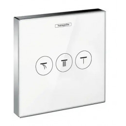 15736400 Модуль ShowerSelect с тремя запорными клапанами, стеклянный