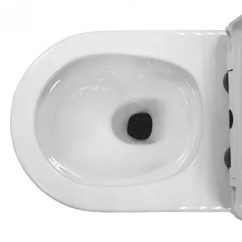 Velluto Унитаз-моноблок, торнадо, с сиденьем  микролифт 650*370*775