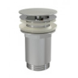 Слив для умывальника хром