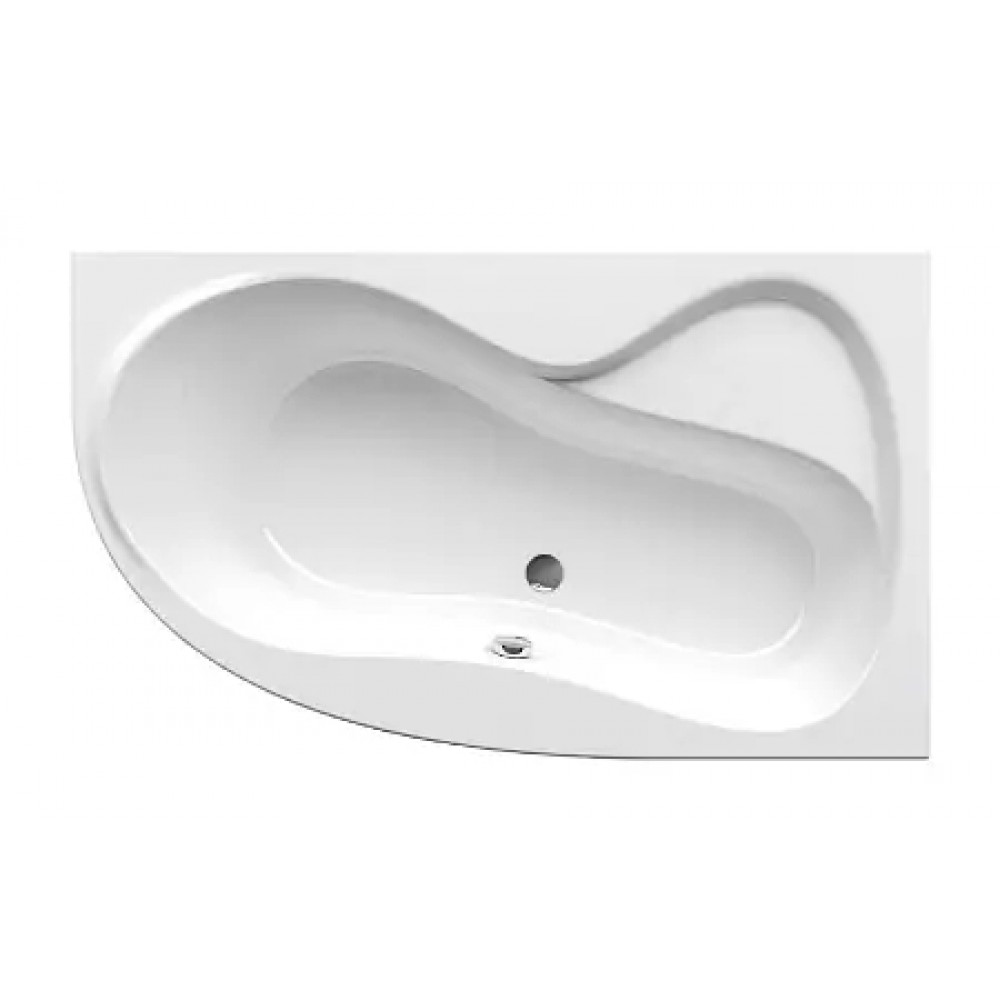 Ванна ROSA 160x95 правая белая