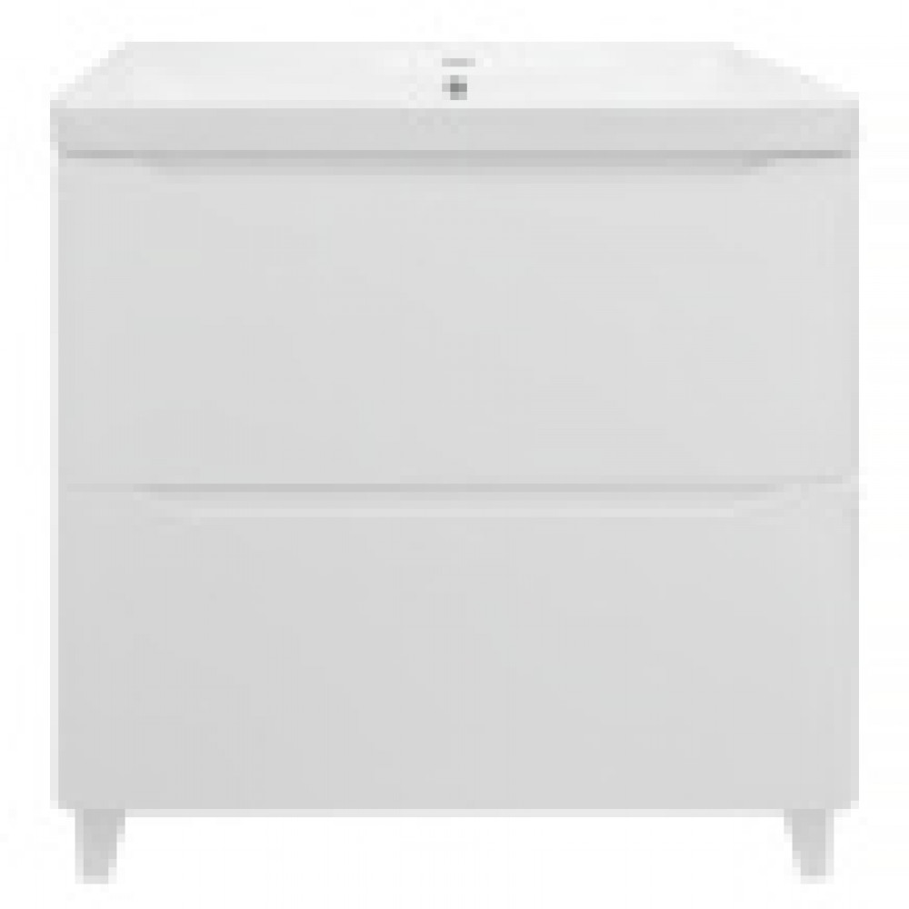 Комплект Тумба LOTOS 70/2 Н (710х475х835) напольная с раковиной Monte 70