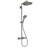 26890340 Croma Select S Showerpipe 280 1jet с термостатом и ручным душем Raindance Select S 120 3jet