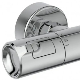 Душевая система с термостатическим смесителем, для душа, Ceratherm T50, A7565AA