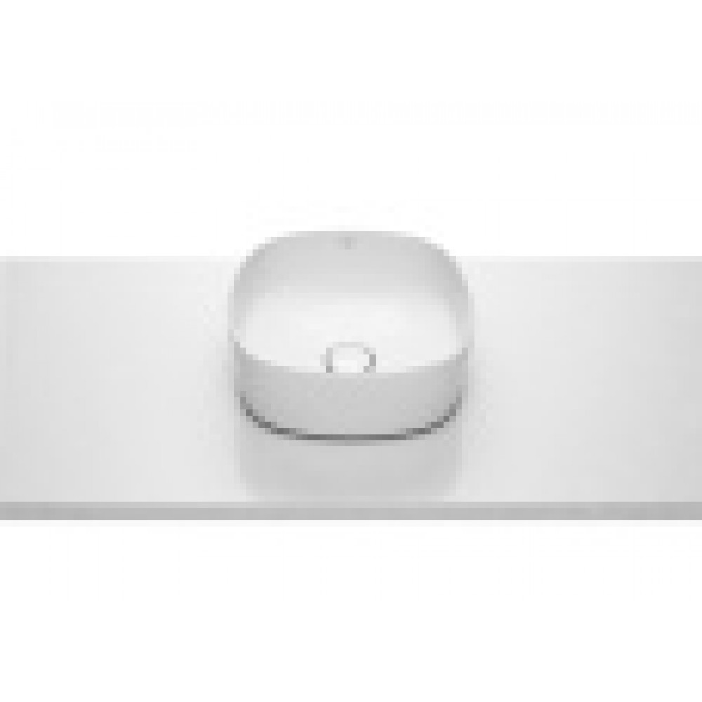 Z_INSPIRA SOFT Раковина накладная 370х370х140 мм, скругленная