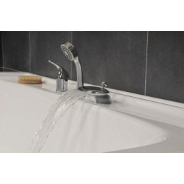 Смеситель врезной каскадный для ванн RS 025.00