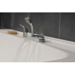 Смеситель врезной каскадный для ванн RS 025.00