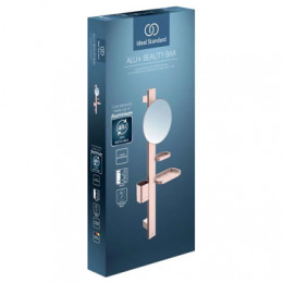 BD589RO ALU+ Beauty Bar S Комплект аксессуаров, состоящий из: штанги 700 мм с направляющими справа и слева для установки аксессуаров по выбору при пер