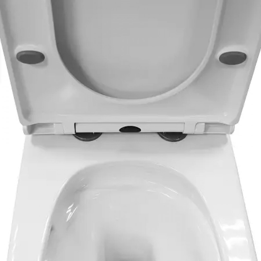 Velluto Унитаз-моноблок, торнадо, с сиденьем  микролифт 650*370*775