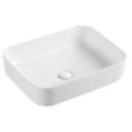 AZ-2195 Раковина накладная. Размер 500*390*140  мм  белая