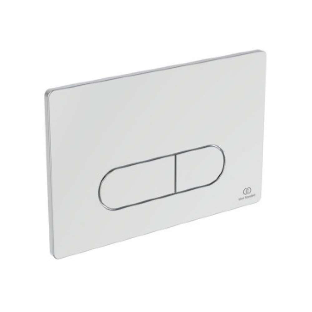 R0117AA OLEAS™ M1 SmartFlush Механическая панель двойной смыв (для комбинации с комплектом SmartFlush R018667 - заказывается дополнительно)(гл. хром)