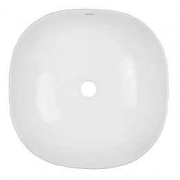 AZ-2144 раковина накладная.Белый глянец (410x410x150)