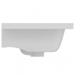 Ideal Standard i.life S Vanity раковина 61x39 см с отверстием под смеситель, с отверстием перелива, без крепежа. Узкая проекция - 38,5 см. Для монтажа
