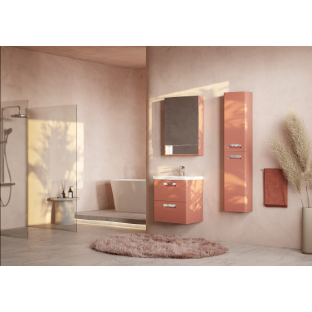 Зеркальный шкаф The Gap Original 60 терракота