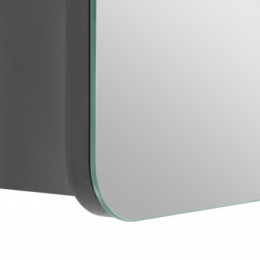 Ар-Деко 85 Зеркальный шкаф Серый Кобальт