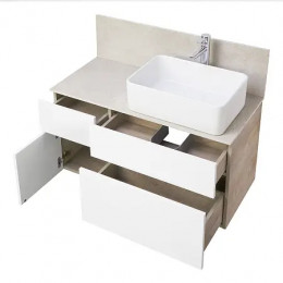 Мишель 100 Столешница+панель  керамогр.универсальная