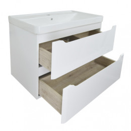 Комплект Тумба LOTOS 70/2 (715х480х570) подвесная с раковиной Monte 70