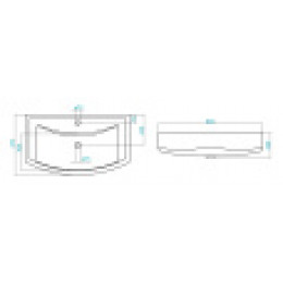 Умывальник "Балтика-80"