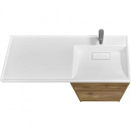 Лондри 60 Тумба без фасада под с/маш Дуб рустикальный