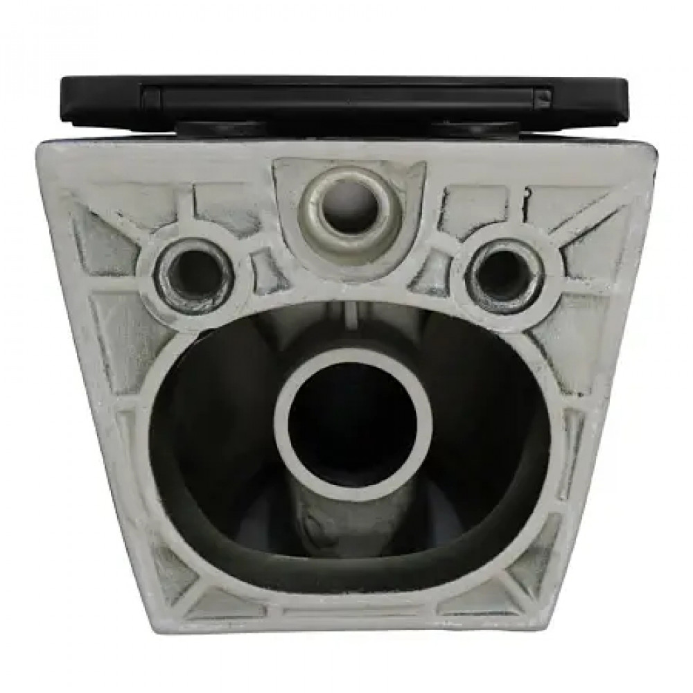 Ines Black унитаз подвесной, с функцией Торнадо, с сиденьем дюропласт, микролифт (1 место)