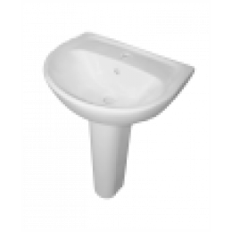 Умывальник "Эталон 55" УП (Белый, ВКС)/20шт(подходит пьедестал самарский, аттика)/20 шт (без крепления)