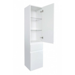 Колонна подвесная, 35 см, шарниры справа, белый матовый лак, EB2069D-J51 MADELEINE