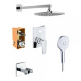 TREYA Промо-комплект встраиваемый для душа, хром