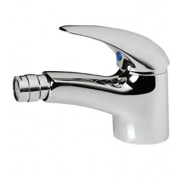 BA002AA ORION Однорукоятковый смеситель для биде под 1 отверстие, гибкая подводка, без донного клапана, хром