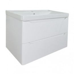 Комплект Тумба LOTOS 70/2 (715х480х570) подвесная с раковиной Monte 70