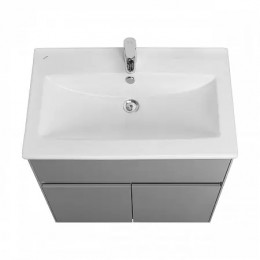 Форест 75 Тумба Туманный серый (БЕЗ УМЫВАЛЬНИКА ЭЛИНА 75)