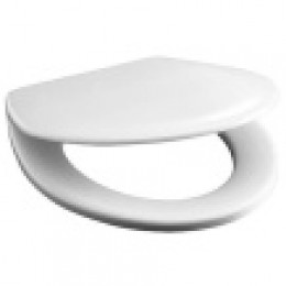 ZETA Сиденье с крышкой к унитазу, стальные петли, микролифт (подходит к унитазу DINO)