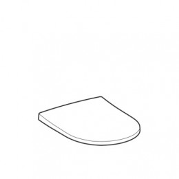 500.605.01.2 ACANTO Сиденье с крышкой тонкое, быстросъемное с микролифтом