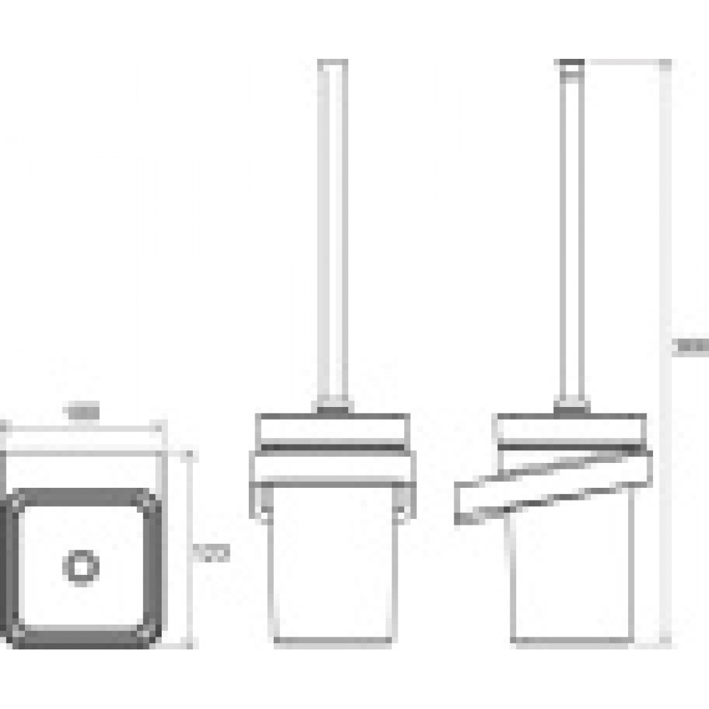 Держатель туалетной щетки TD 410