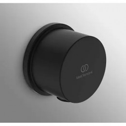 BC808XG IDEALRAIN Подключение для душевой лейки 1/2", цилиндрический дизайн, металлический, с обратным клапаном