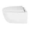 AZ-5102T-WHT NATA Унитаз подвесной с системой смыва Tornado в комплекте с быстросъемным сиденьем микролифт, дюропласт 515*360*350mm