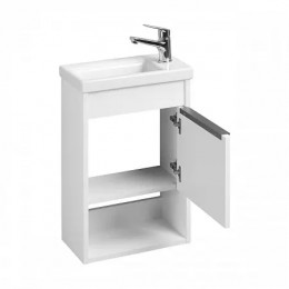 Хоуп Тумба-умывальник 40/1 Белый матовый (БЕЗ Умывальника Миранда-40)