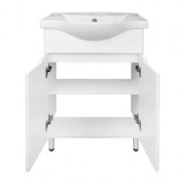 Комплект тумба Палермо 50Н напольная с раковиной Basic 50